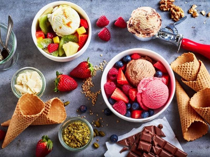 بستنی 3 اسکوپ معمولی