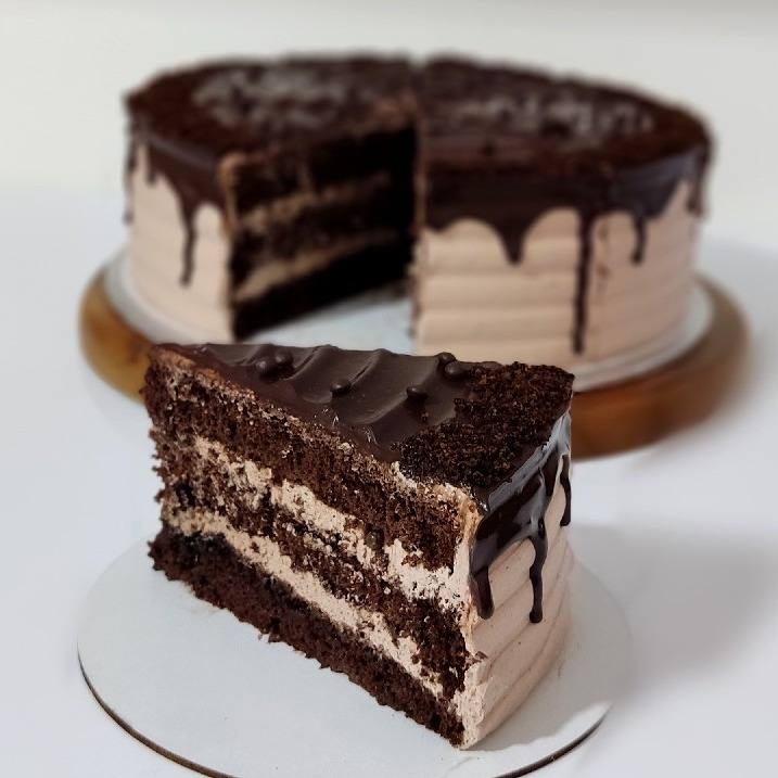 کیک دبل چاکلت