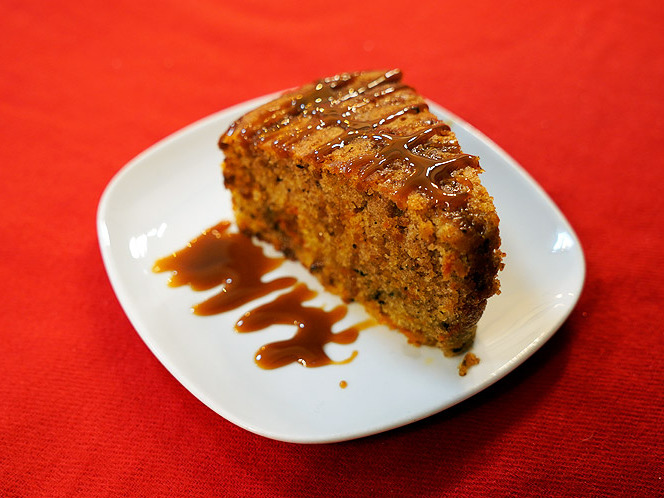 کیک هویج گردو