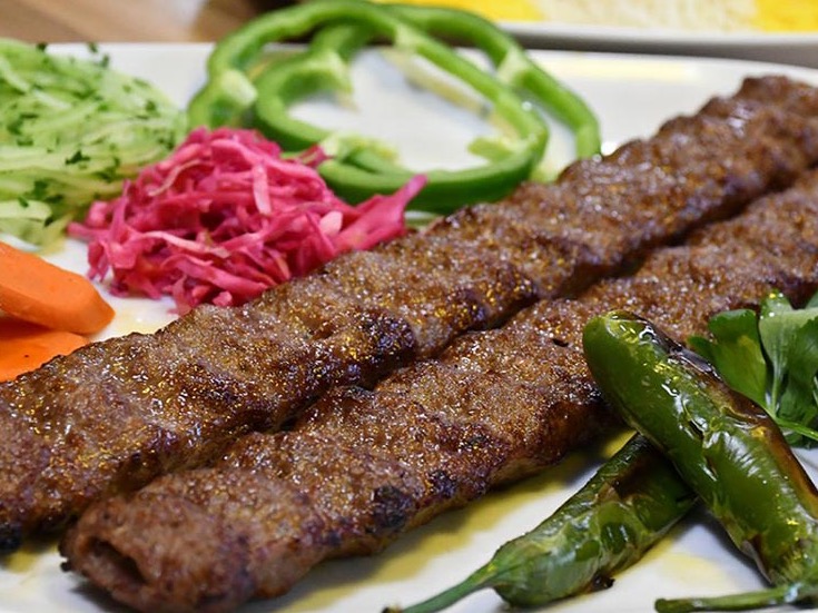 خوراک کوبیده مخصوص(۲سیخ)