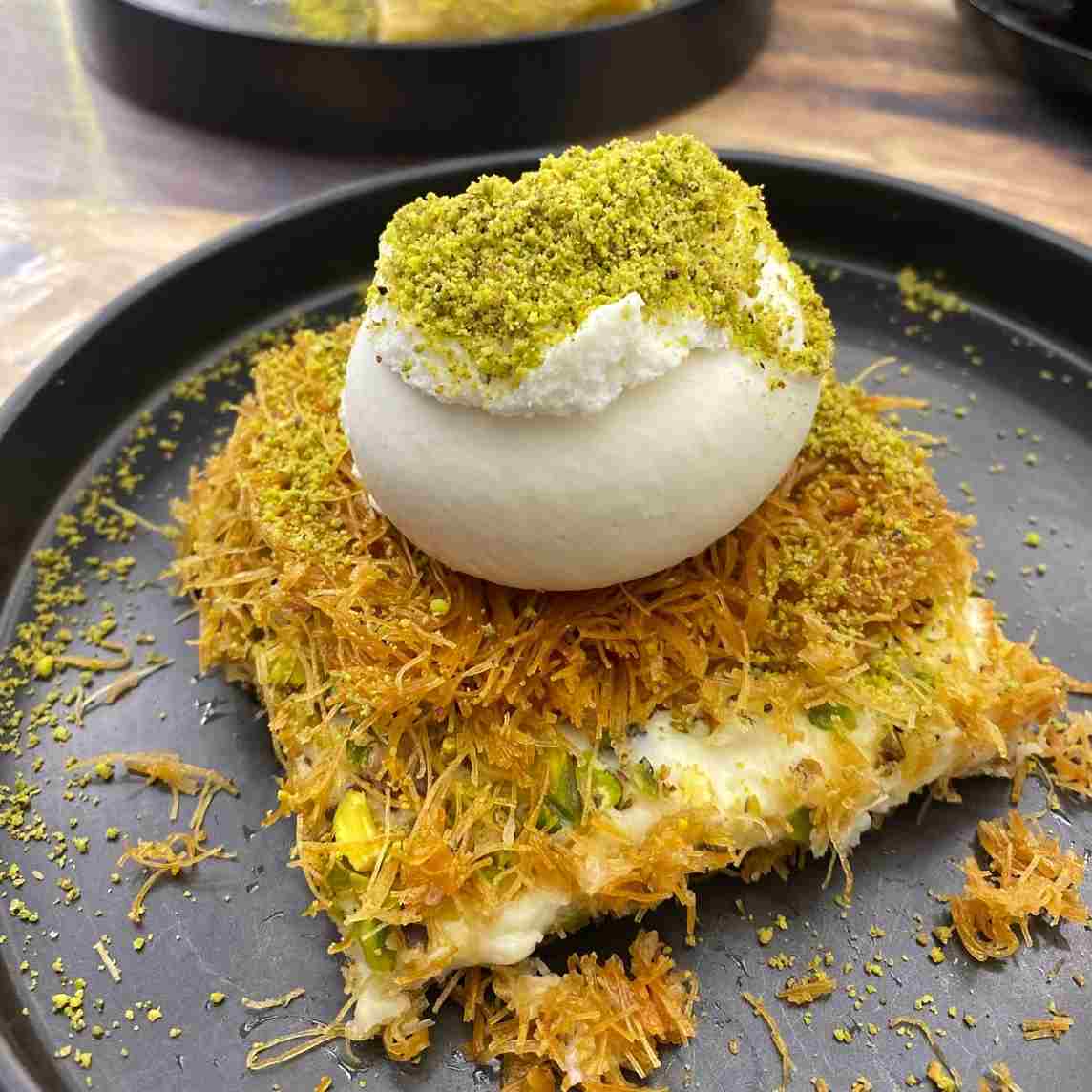 کنافه بستنی