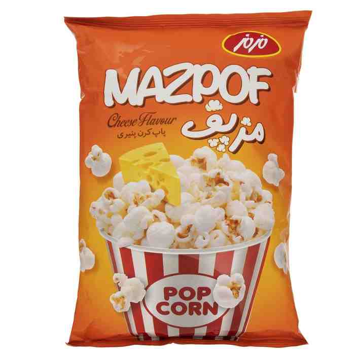 پاپ کرن پنیری متوسط مزمز