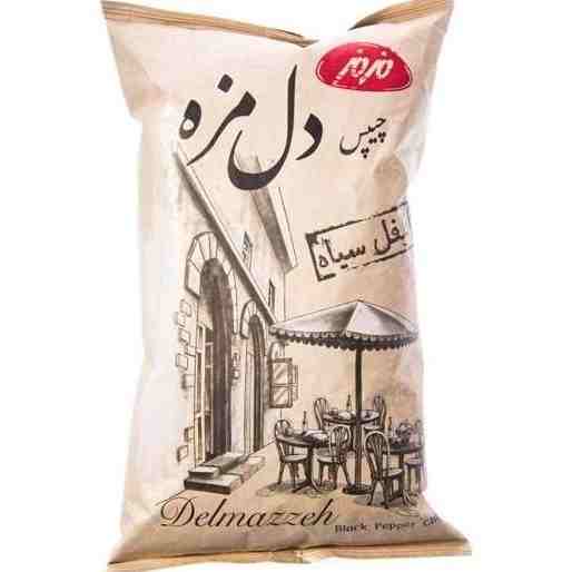چیپس سنتی دل مزه فلفل سیاه خانواده