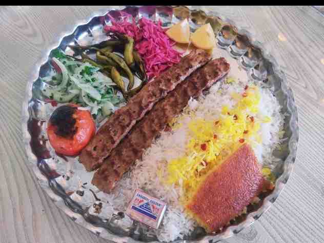 چلو کباب معمولی