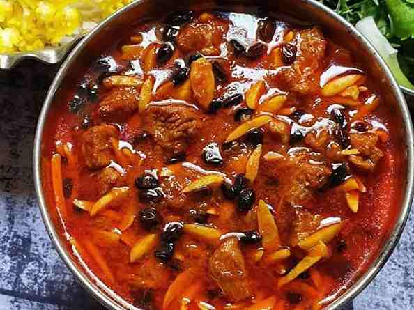 خوراک خورشت خلال