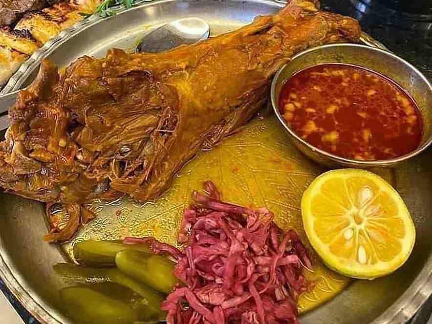 چلو گردن گوسفندی