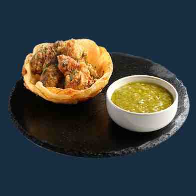 مرغ سوخاری (بایت سینه) با سس گشنیز