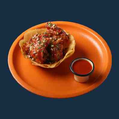 مرغ سوخاری (بایت سینه) با سس تند 