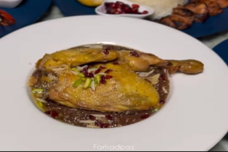 پلو خورشت فسنجان