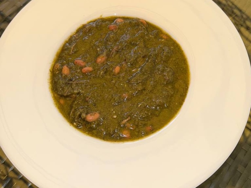 پلو خورشت قرمه سبزی
