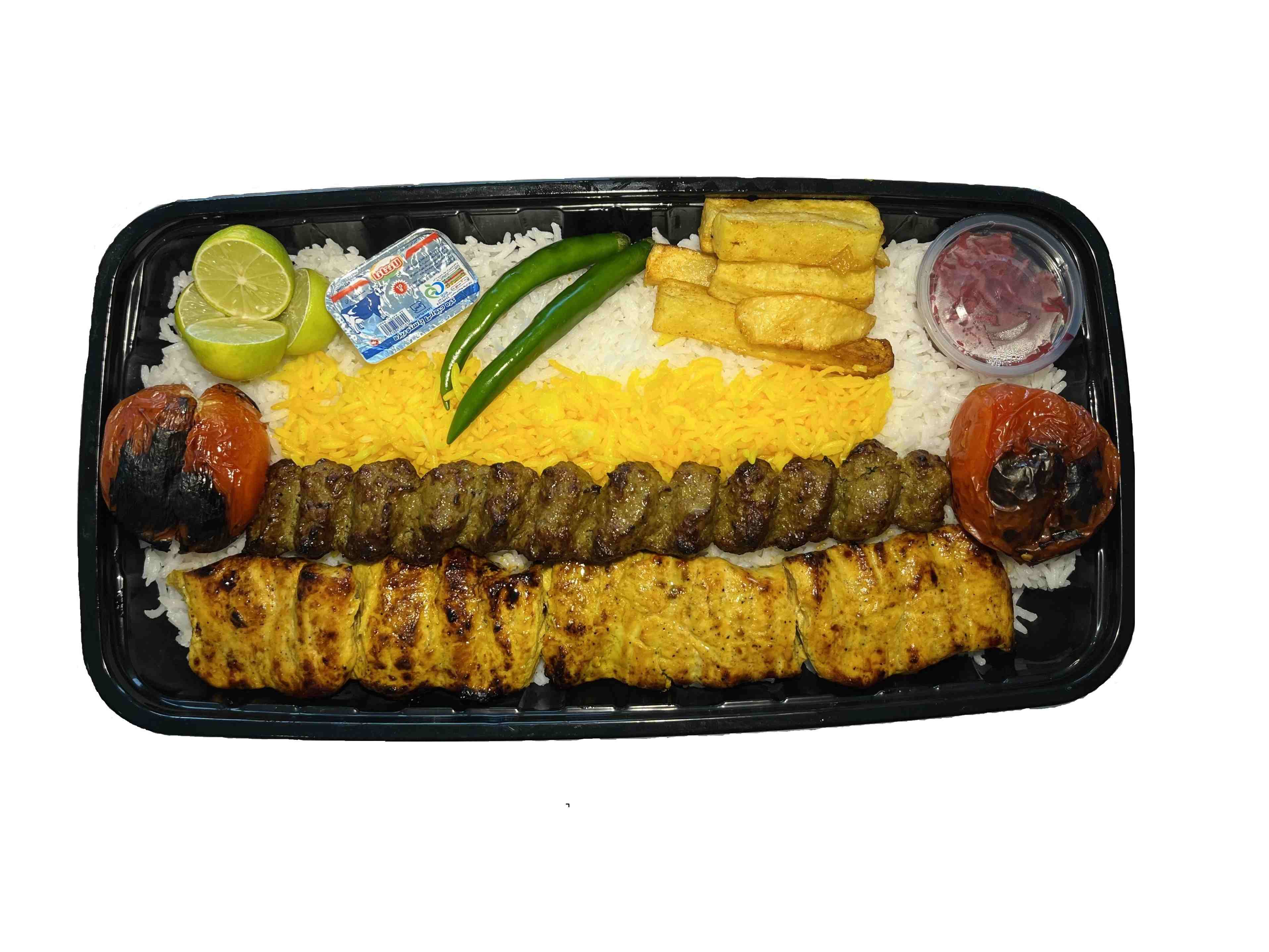 چلو کباب میکس ویژه