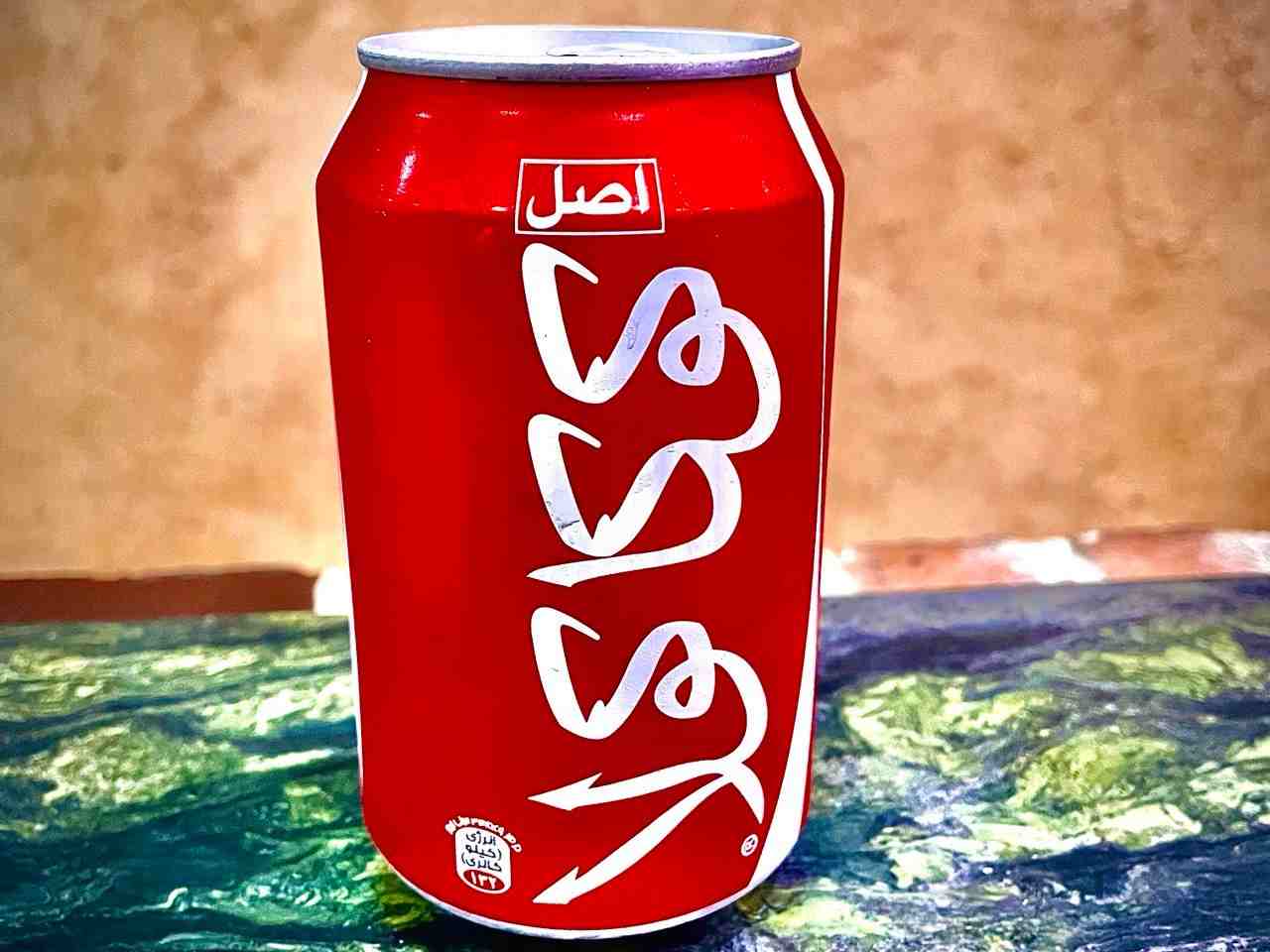 نوشابه قوطی کوکا