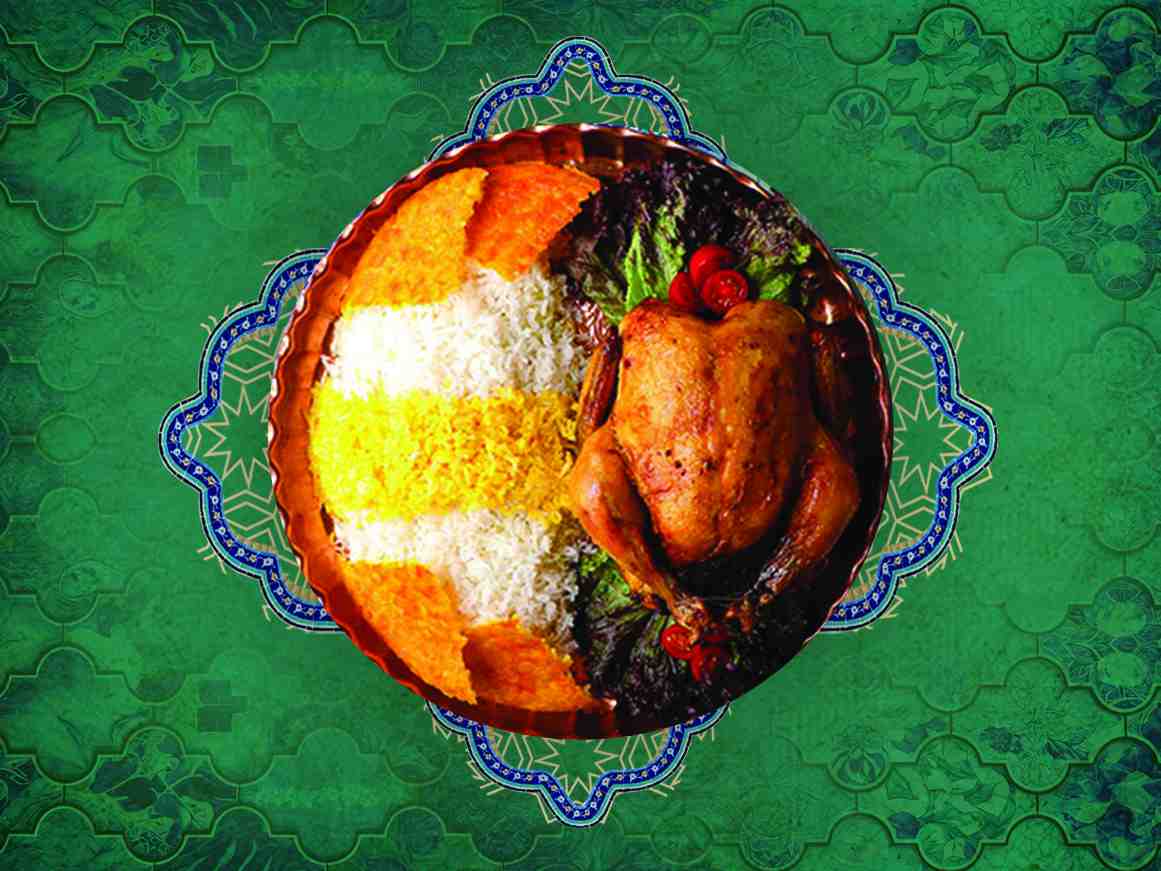 چلو خروس محلی ناردونی (3نفره)