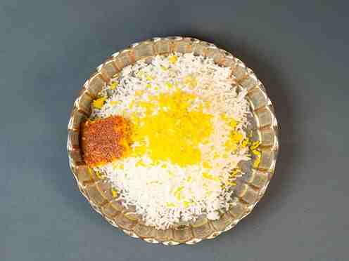 چلو کره زعفرانی