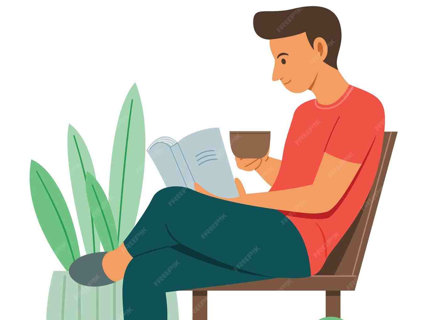 فقط کتاب میخونم