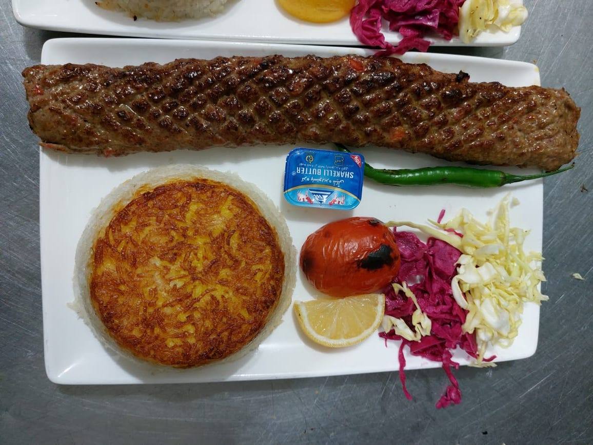 چلو کوبیده کاردی