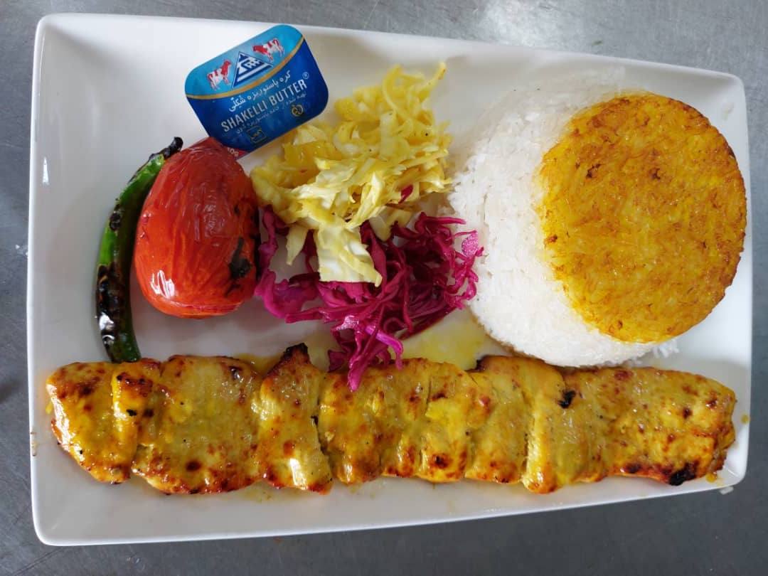 چلو جوجه کباب