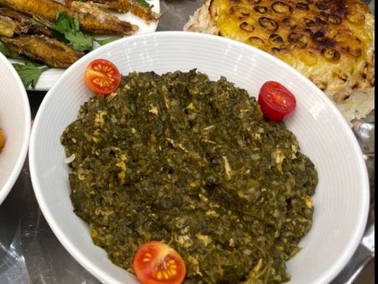 چلو ترش تره