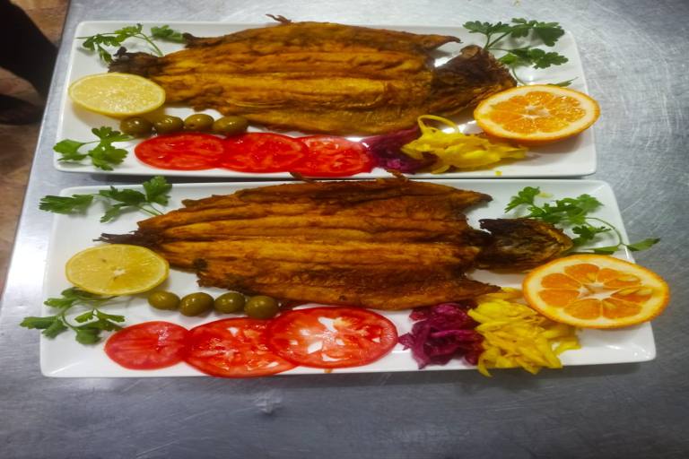 چلو ماهی قرل آلا سوخاری