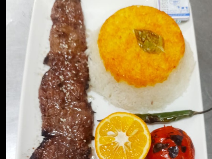 چلو کباب برگ