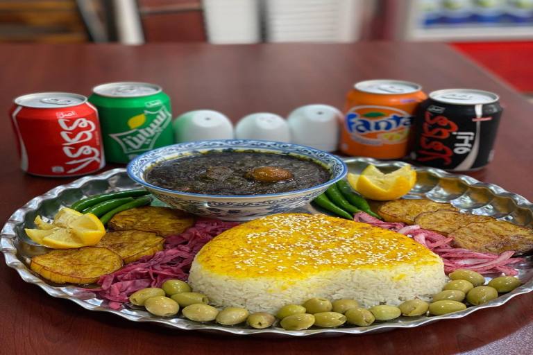 چلو‌قرمه سبزی